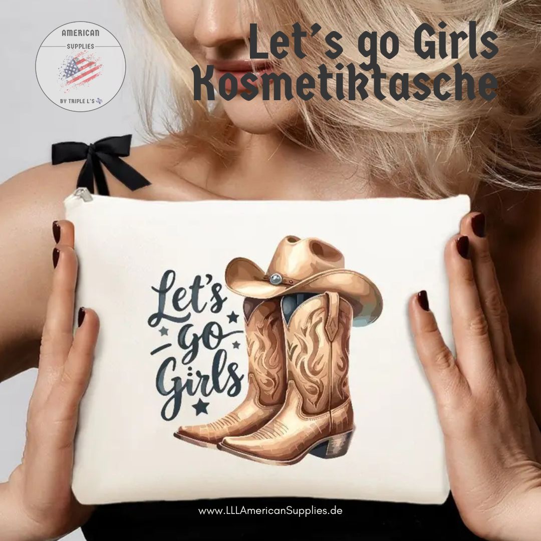 Let's Go Girls Kosmetiktasche – Stylisch und Praktisch