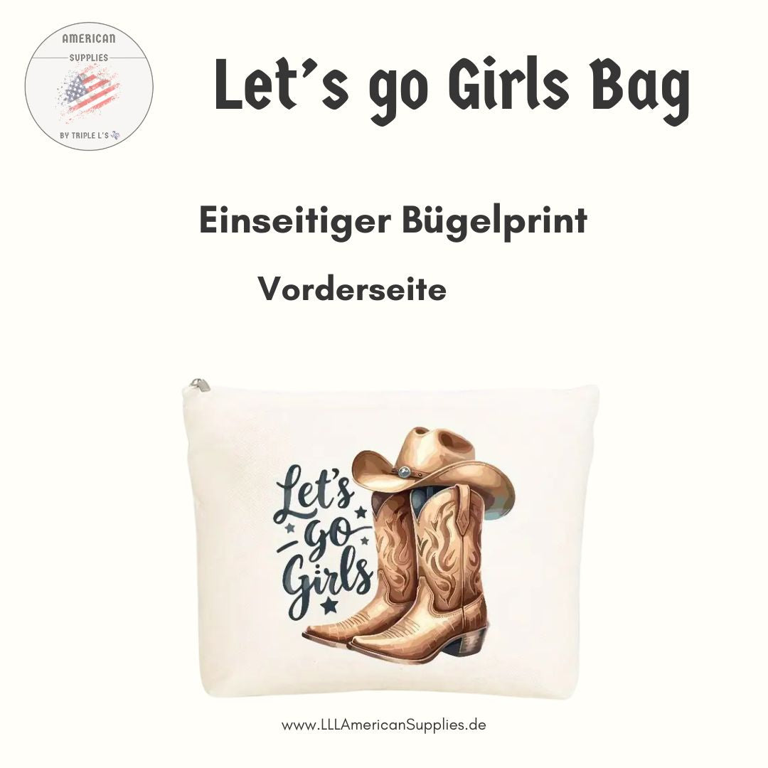 Let's Go Girls Kosmetiktasche – Stylisch und Praktisch