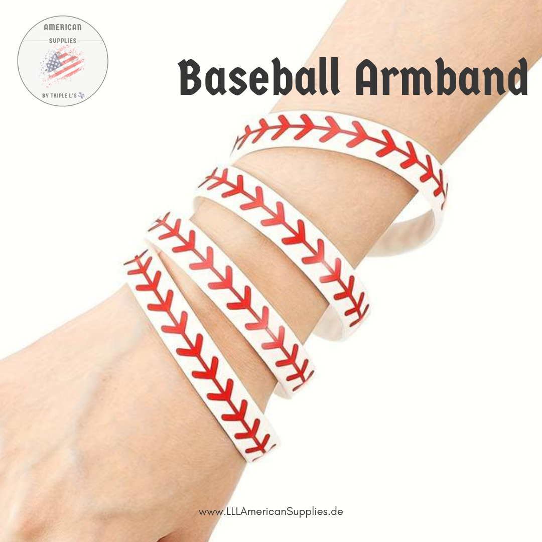 Baseball Armband 1 St. - elastisch