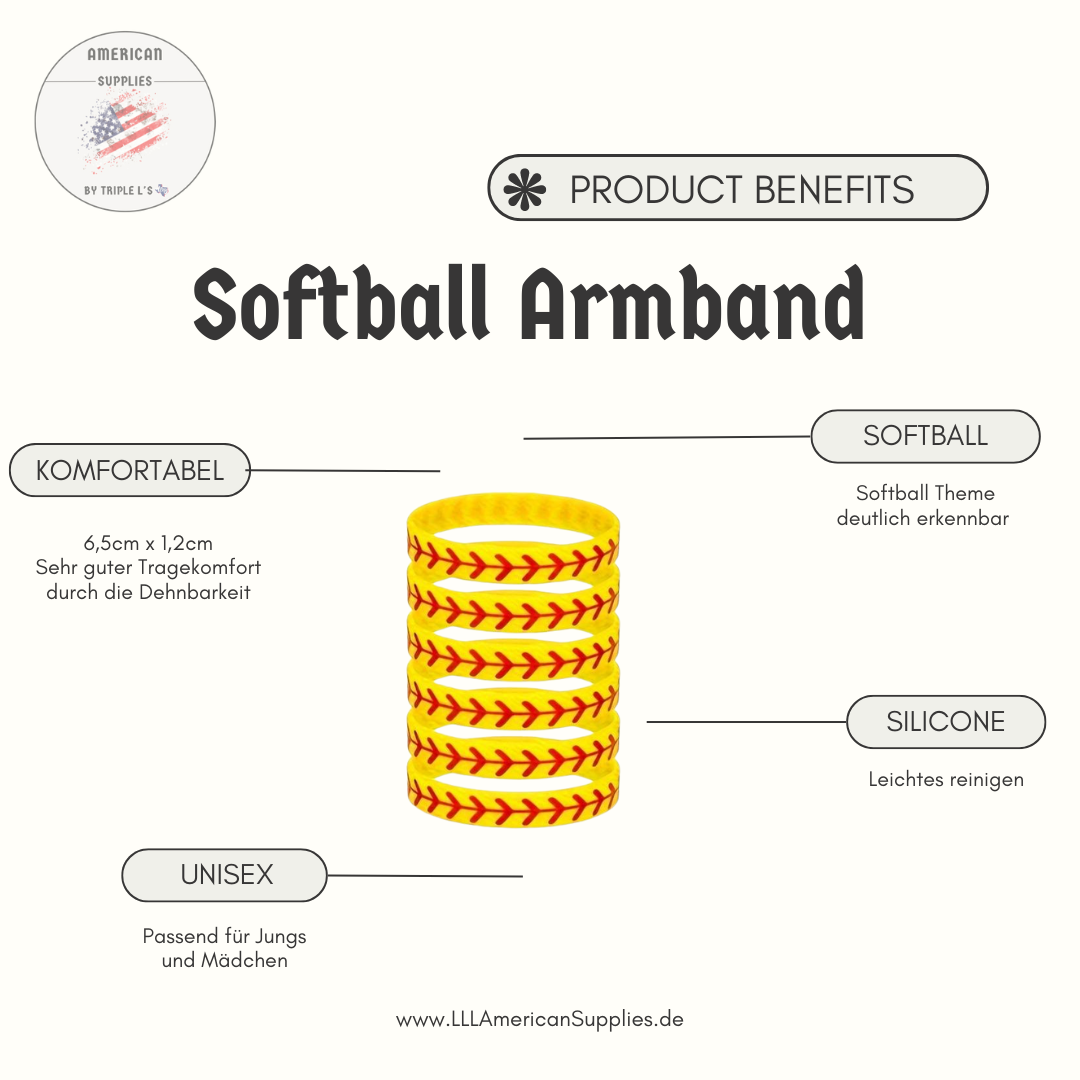 Softball Armband 1 St. - elastisch