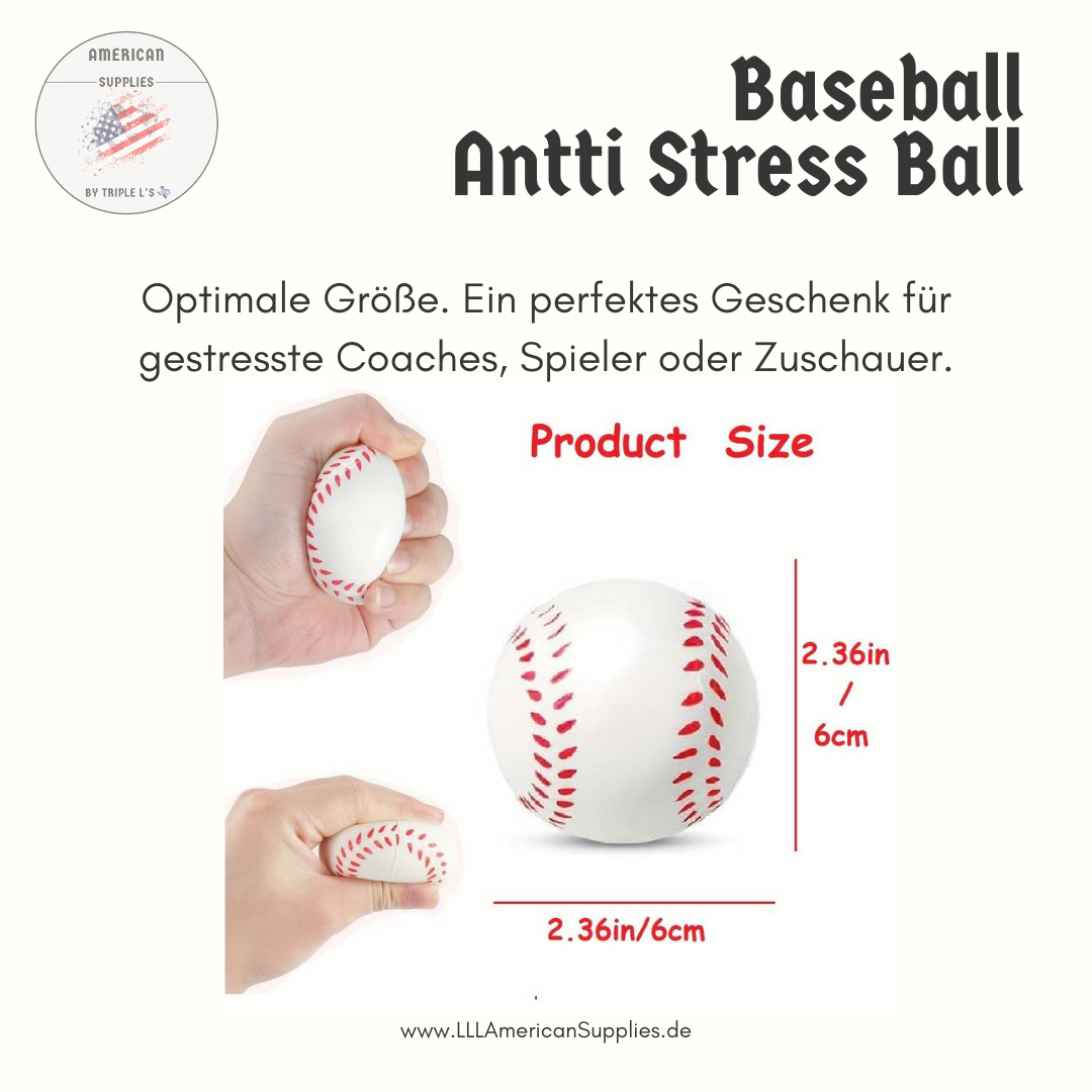 Baseball Anti Stress Ball