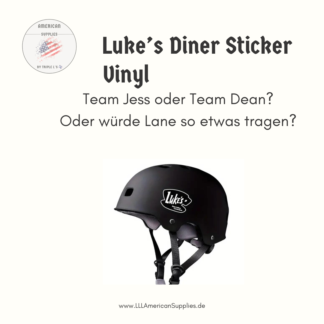 Luke's Diner Sticker -Vinyl - Gilmore Girls Fans aufgepasst!