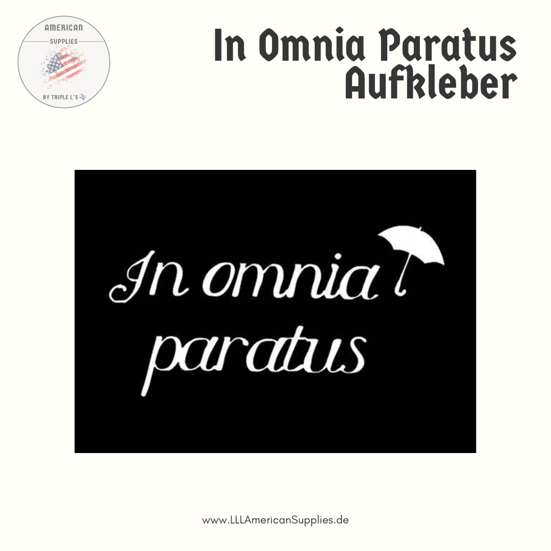 Gilmore Girls Aufkleber -In Omnia Paratus-