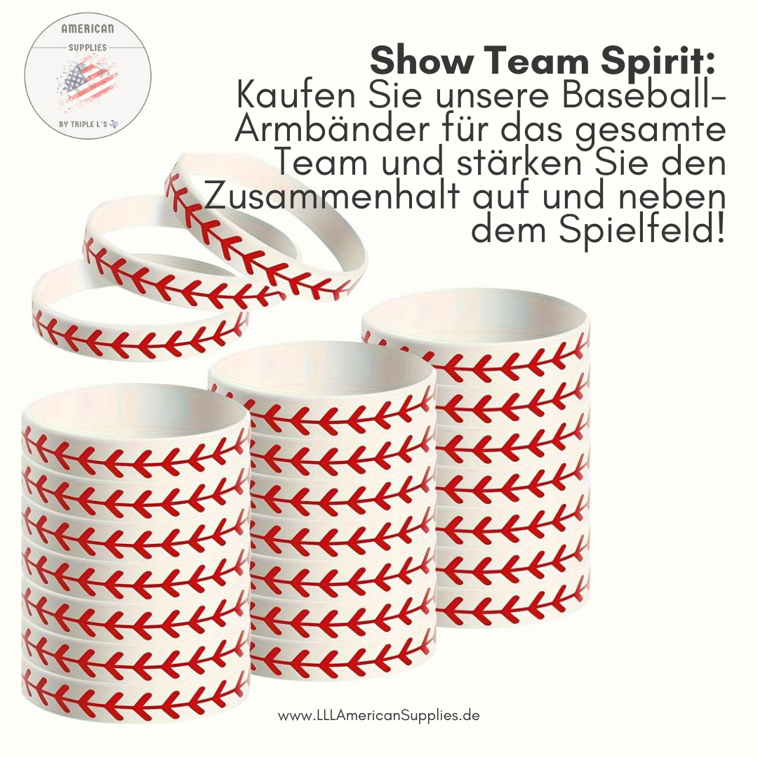 Baseball Armband 1 St. - elastisch
