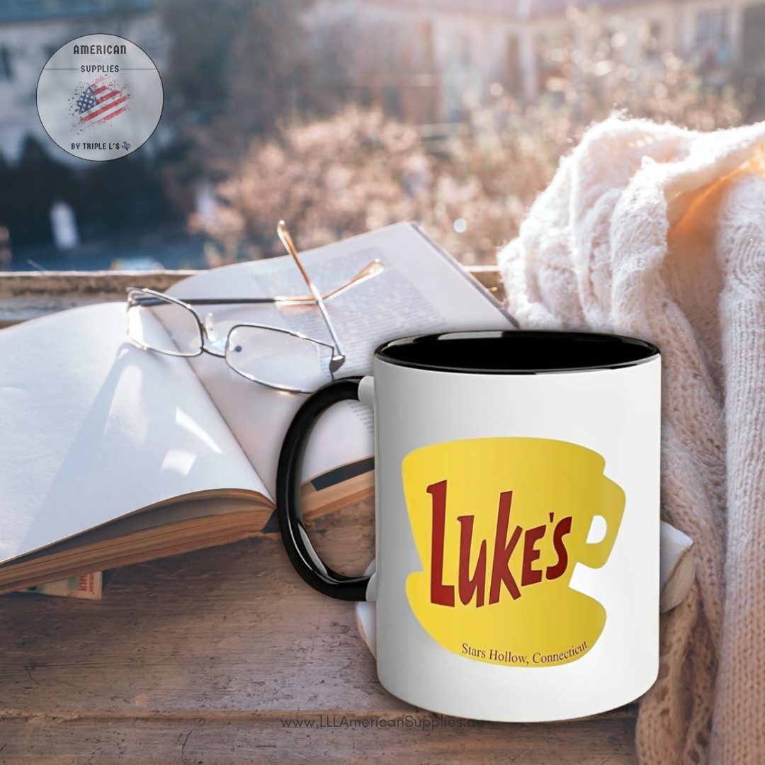B-Ware Luke's Diner Tasse -schwarz-, Gilmore Girls Coffee to go Becher -Coffee, Coffee, Coffee- 330ml