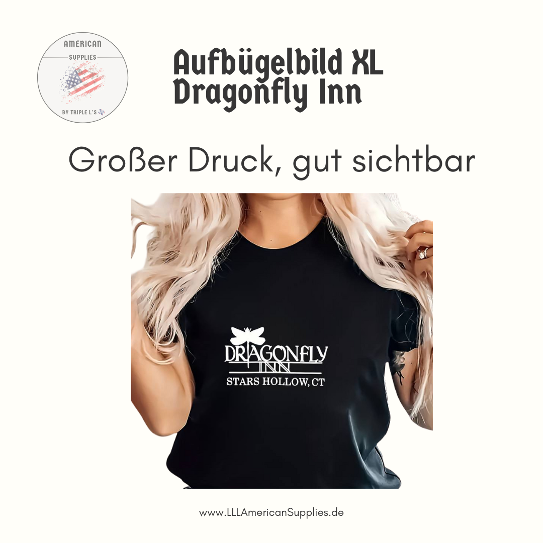 Dragonfly Inn Bügelbild XL -DIY Bügelbild - Stars Hollow