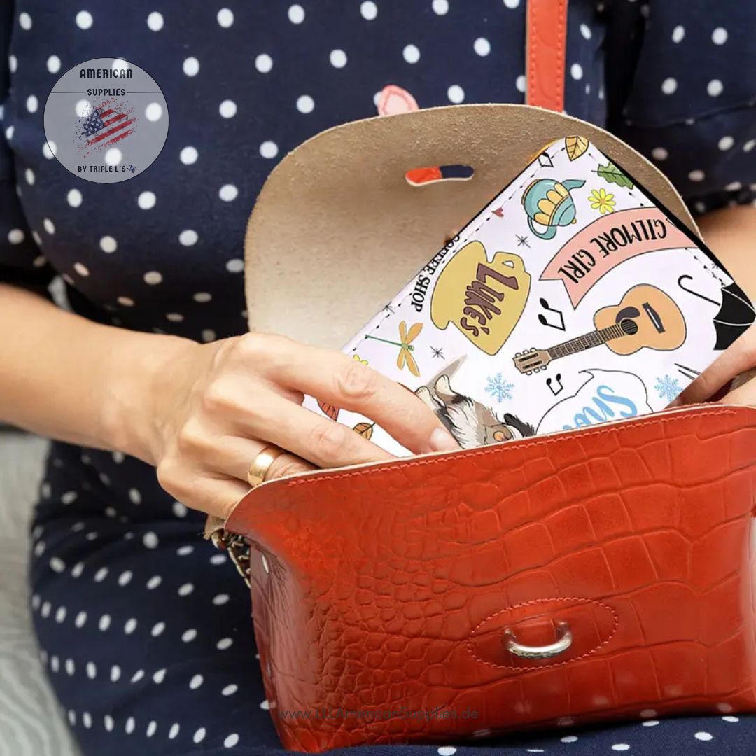Stars Hollow Geldbörse – Gilmore Girls inspiriertes Design, Hochwertige Kunstleder Damen Geldbörse