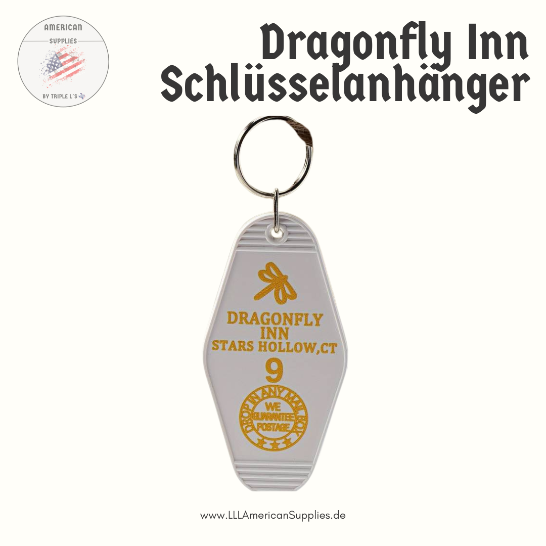 Gimlore Girls -Dragonfly Inn- Schlüsselanhänger aus Stars Hollow
