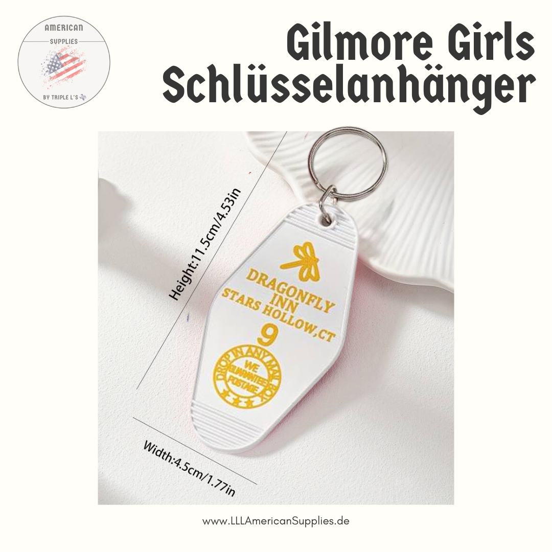 Gimlore Girls -Dragonfly Inn- Schlüsselanhänger aus Stars Hollow
