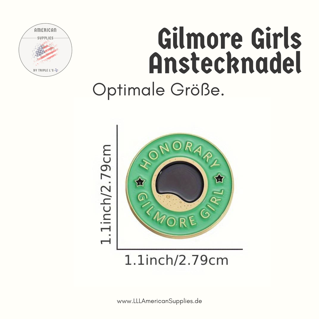 Gilmore Girls Anstecknadel -HONORARY- Pin, Honorary Gilmore Girl Anstecknadel