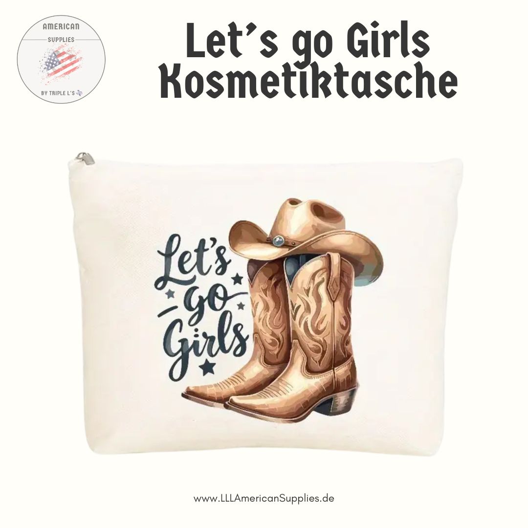 Let's Go Girls Kosmetiktasche – Stylisch und Praktisch