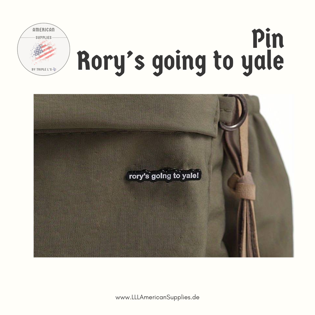 Mini Gilmore Girls Anstecknadel -Rorys going to Yale- Pin