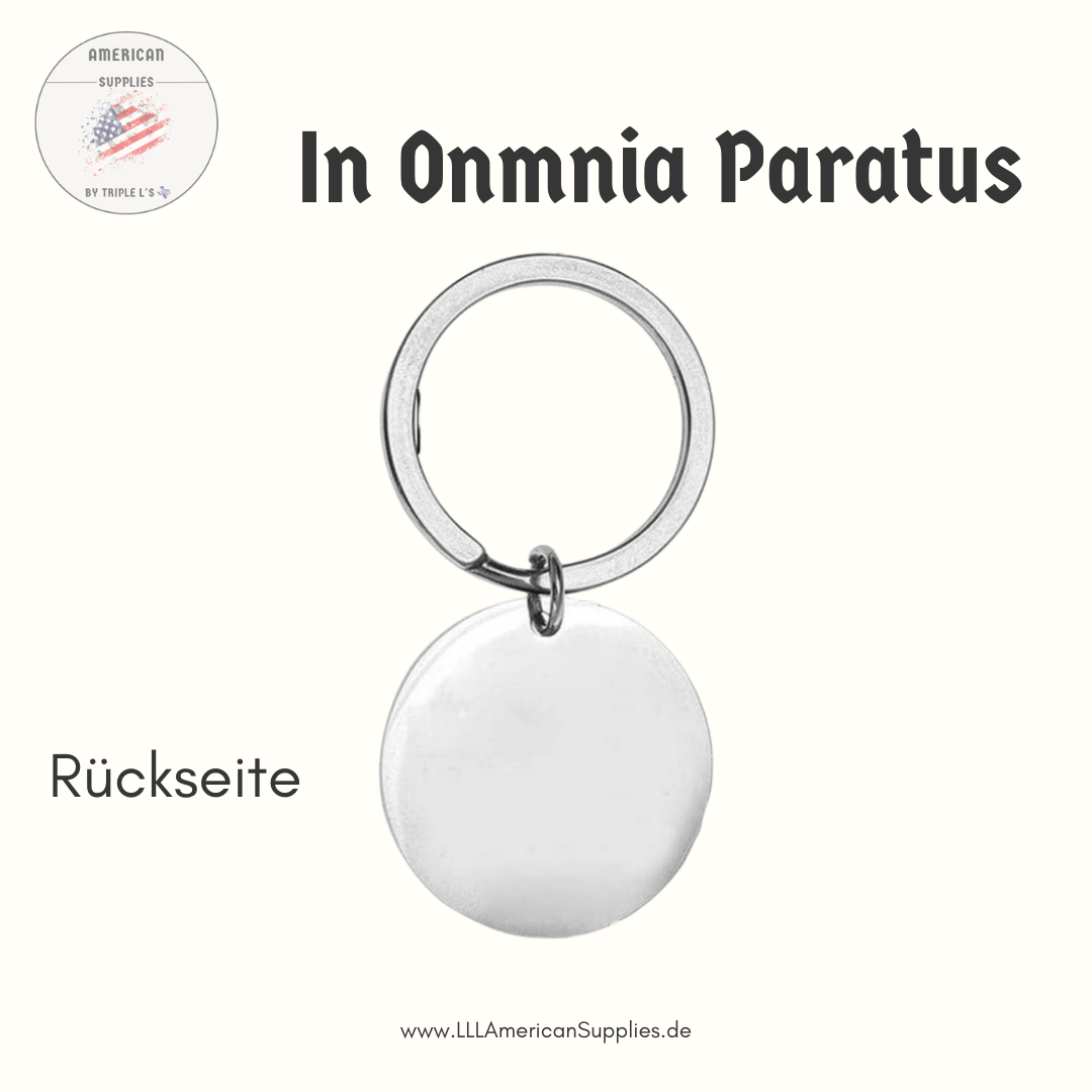 In Omnia Paratus Schlüsselanhänger - Gilmore Girls inspirierter Schlüsselring