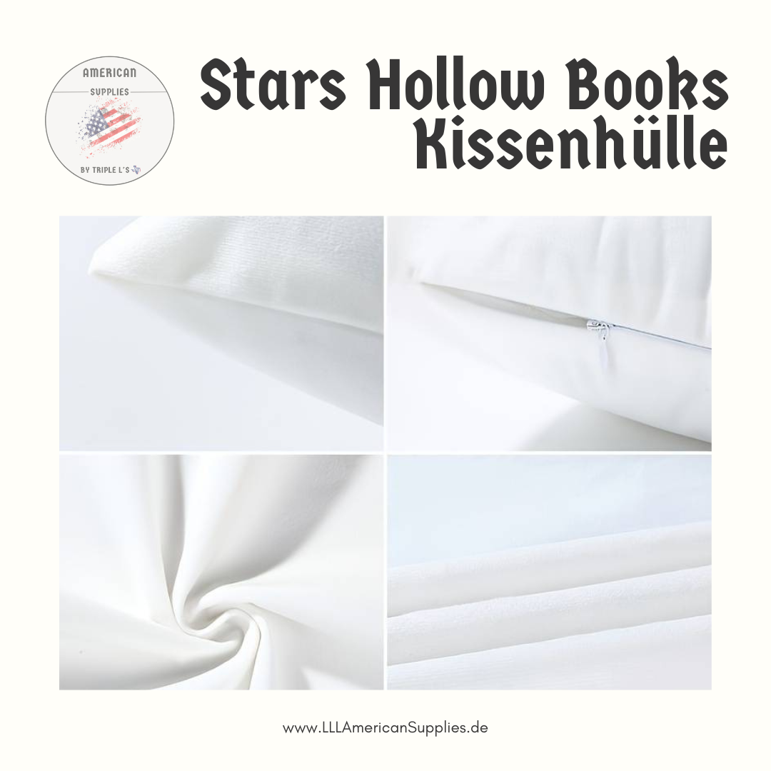Stars Hollow Books Kissenhülle -Gilmore Girls- Kuschelig samtig