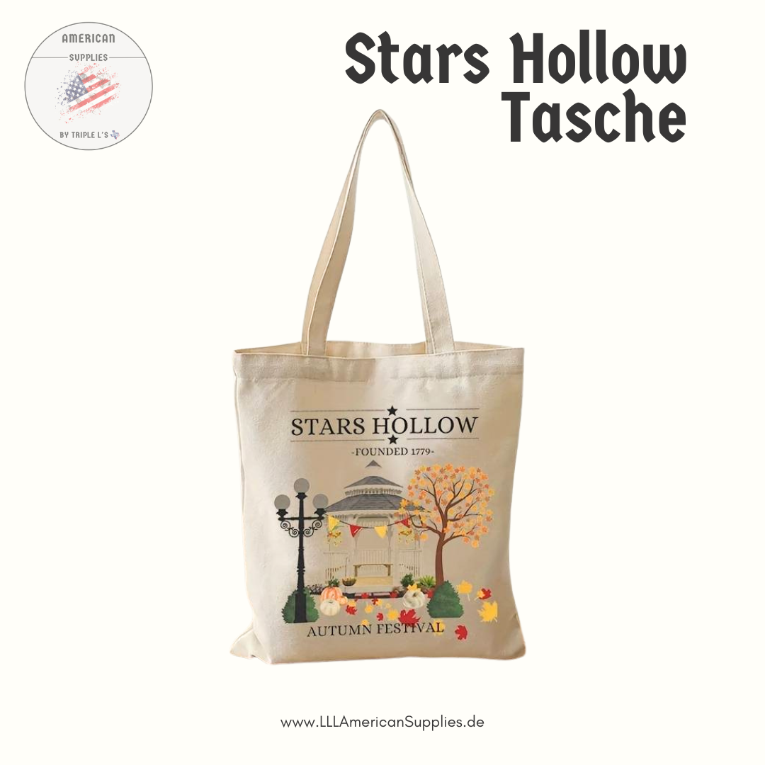 Stars Hollow Tasche, Gilmore Girls Bag -Herbst- Stofftasche Stars Hollow