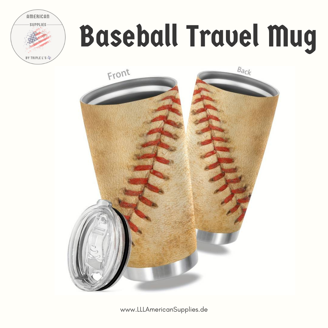 Baseball Thermobecher - Coffe to Go- Isolierbecher