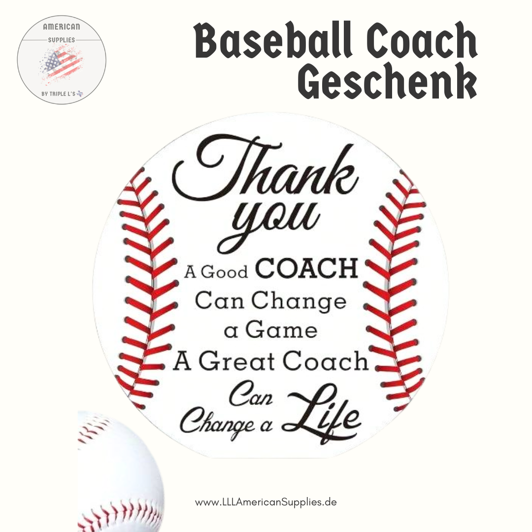 Thank you Coach Trophäe -A Good Coach Can Change a Game. A Great Coach Can Change a Life-