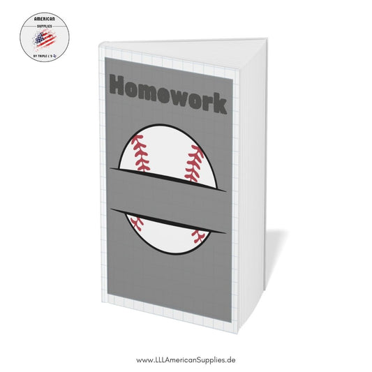 Baseball Hausaufgabenheft, Homework book
