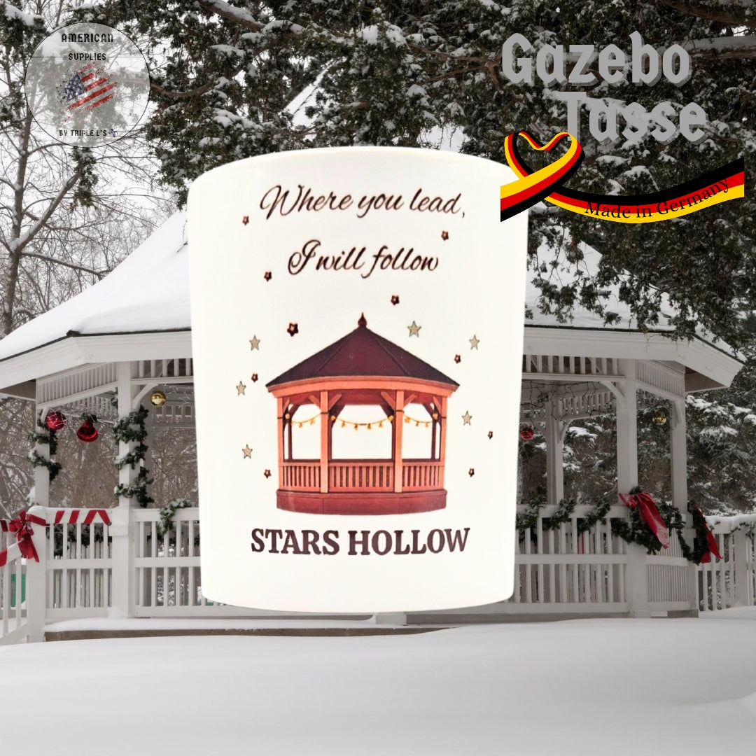 B Ware Stars Hollow, Gilmore Girls Tasse -Gazebo- 320ml mittig bedruckt Made by Moms!