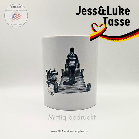 Jess&Luke, Gilmore Girls Tasse -Seeszene- 320ml mittig bedruckt