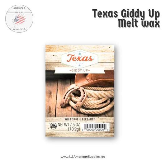Melt Wax Texas fusion Giddy Up – Duftwachs aus den USA
