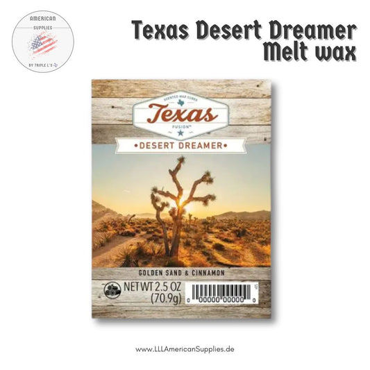 Melt Wax Texas fusion Desert Dreamer – Duftwachs aus den USA (Golden Sand & Cinnamon)