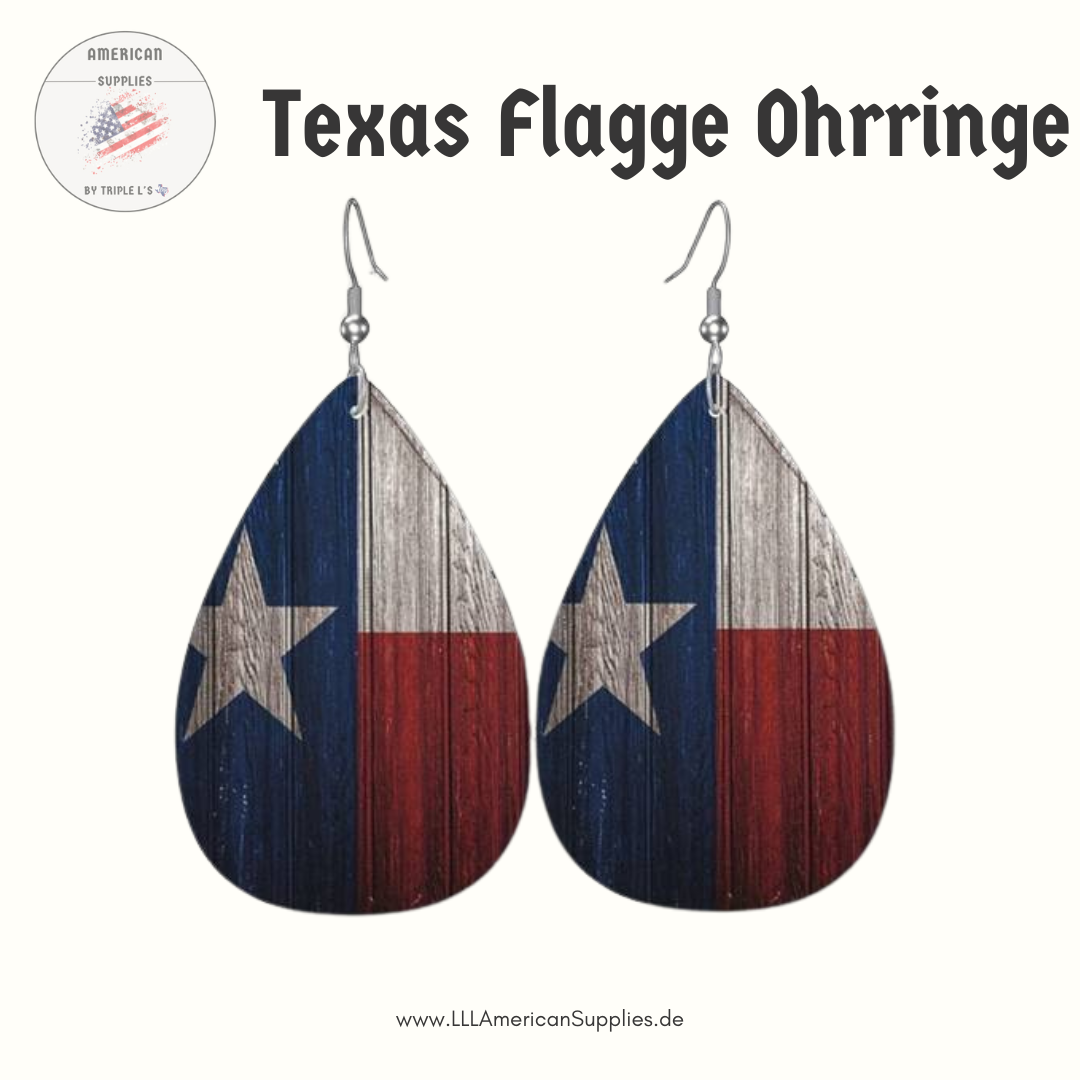 Texas Ohrringe -Texas Flag Earrings-