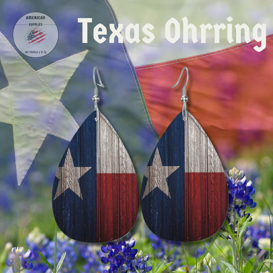 Texas Ohrringe -Texas Flag Earrings-